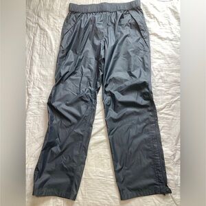Men’s Under Armour Cloudburst Sideline Rain Pants Gray XL Loose